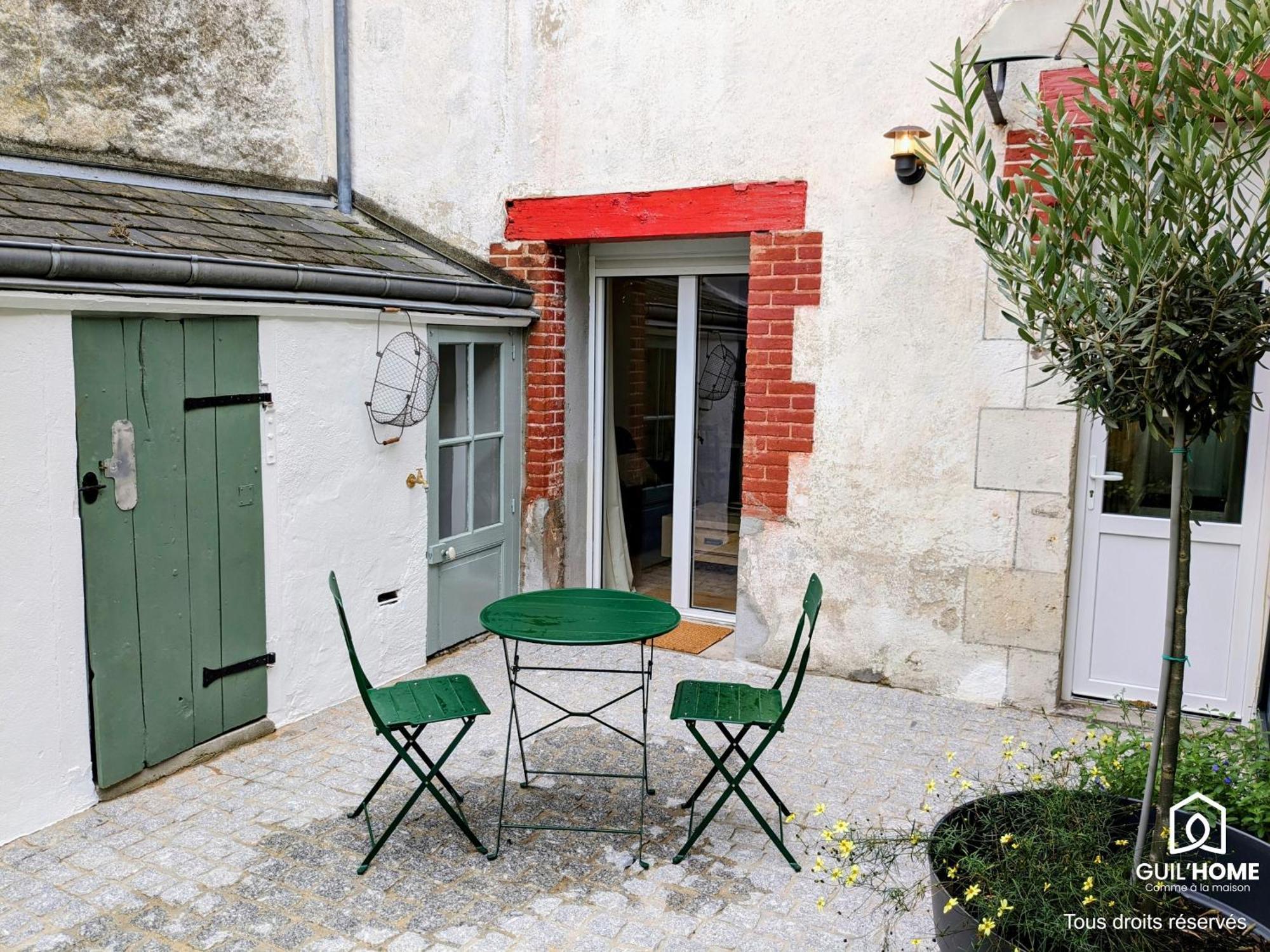 Terrasse Vegetalisee - Climatisation - Local Velo - Parking Gratuit Dans La Rue オルレアン エクステリア 写真
